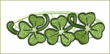 Shamrock Lace Border