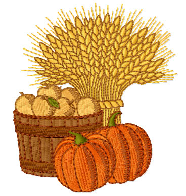 Harvest Free Embroidery Designs