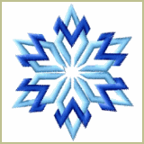 Snowflake #4 Embroidery Design