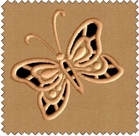 Butterfly Cutwork