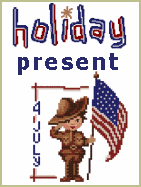 July 4 - Machine Cross Stitch Design